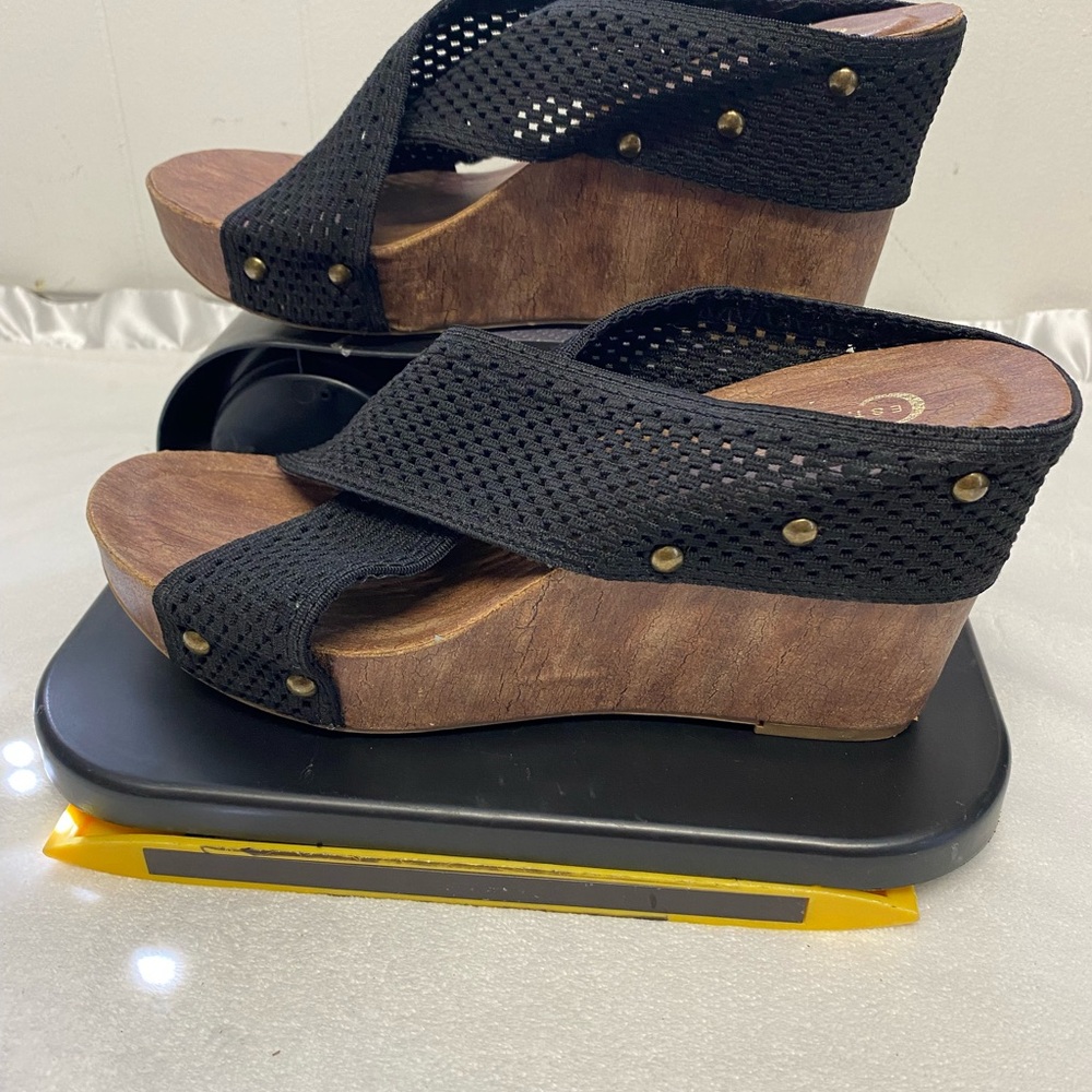 Cato Women's Platform Sandal Black Size 9